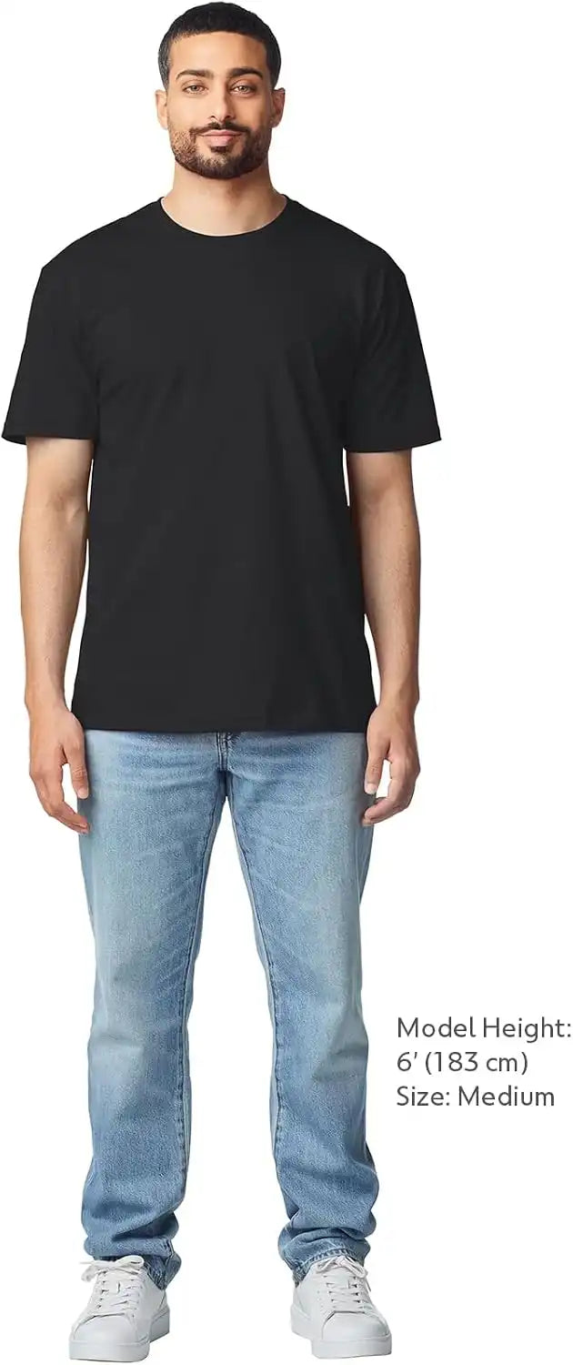Gildan Adult Softstyle Cotton T-Shirt, Style G64000, Multipack