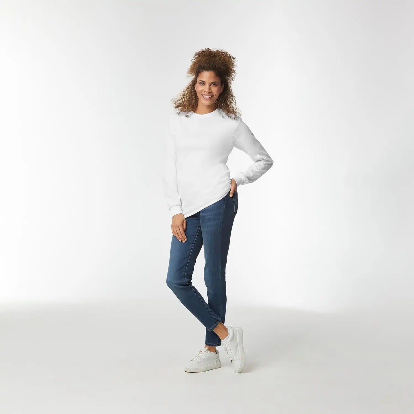 Gildan Adult Ultra Cotton Long Sleeve T-Shirt, Style G2400, Multipack
