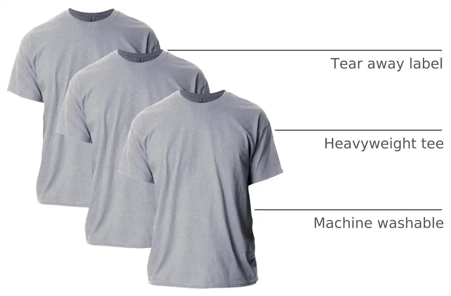 Gildan Adult Ultra Cotton T-Shirt, Style G2000, Multipack