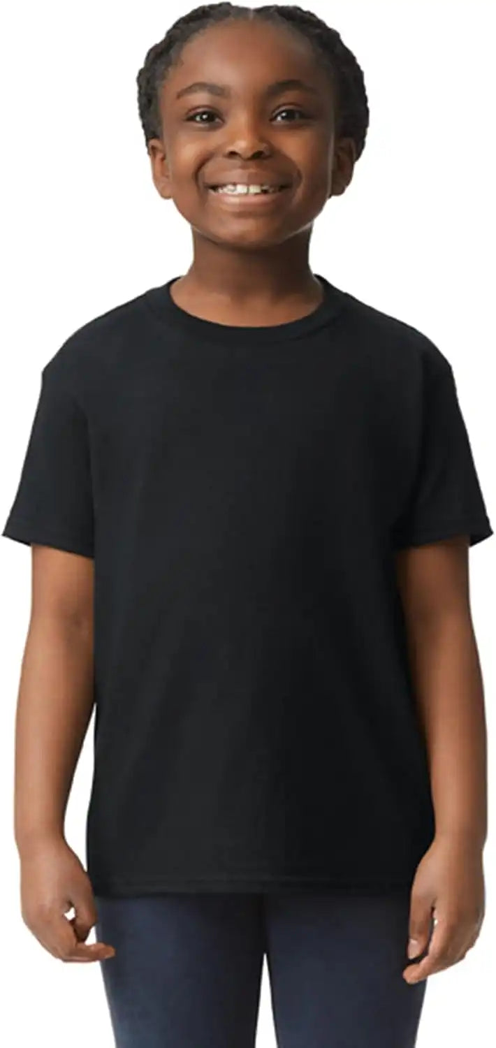 Gildan Unisex-Child Gildan Youth Heavy Cotton T-Shirt, Style G5000b, 2-Pack