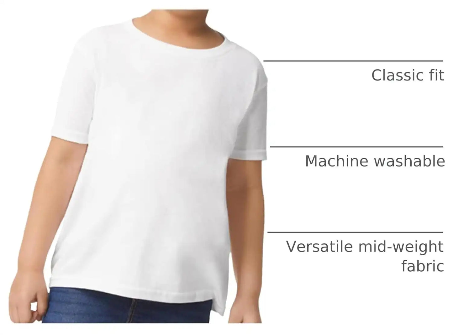 Gildan Youth Toddler T-Shirt, Style G5100P, 2-Pack