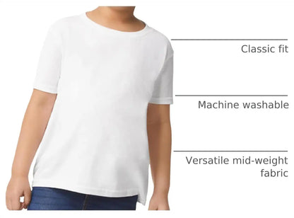 Gildan Youth Toddler T-Shirt, Style G5100P, 2-Pack