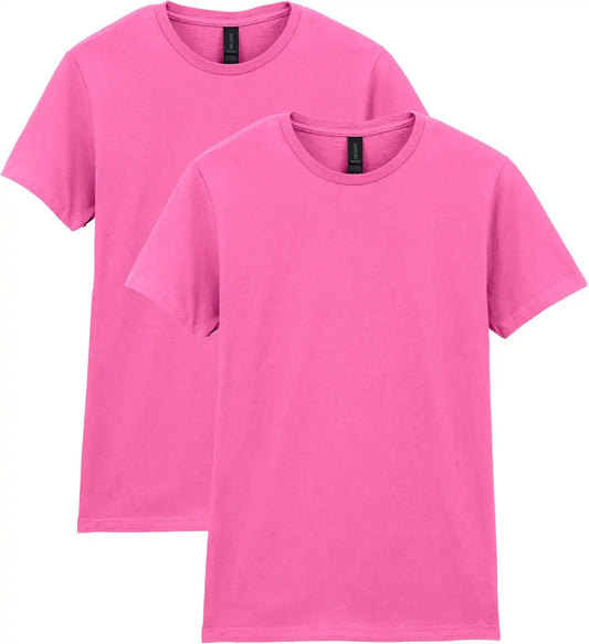 Gildan Womens Softstyle Cotton T-Shirt, Style G64000l, Multipack