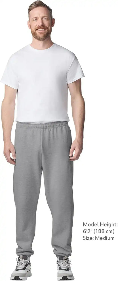 Gildan Adult Fleece Elastic Bottom Sweatpants, Style G18200