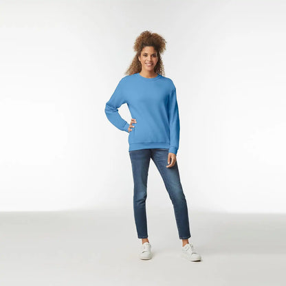 Gildan Unisex Adult Fleece Crewneck Sweatshirt, Style G18000, Multipack
