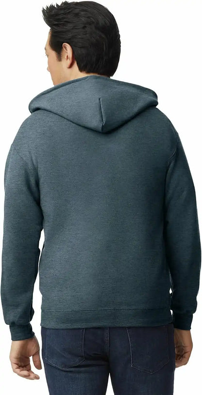 Gildan unisex-adult Fleece Zip Hoodie Sweatshirt, Style G18600, Multipack