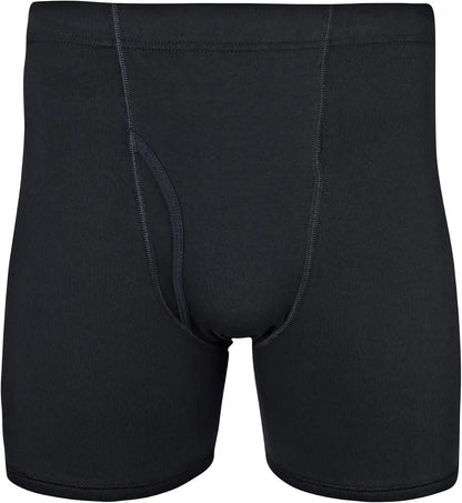 Gildan Men's Underwear Covered Waistband Boxer Briefs, Multipack