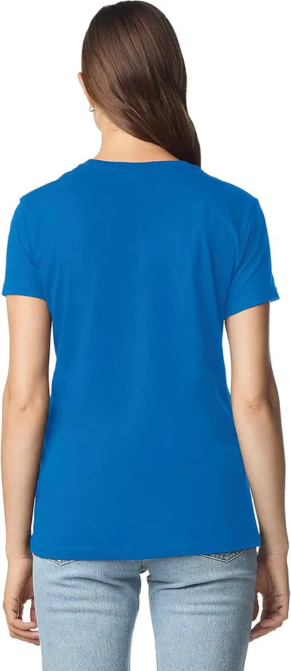 Gildan Womens Softstyle Cotton T-Shirt, Style G64000l, Multipack