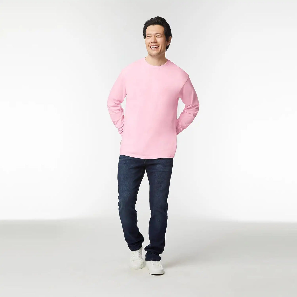 Gildan Adult Ultra Cotton Long Sleeve T-Shirt, Style G2400, Multipack