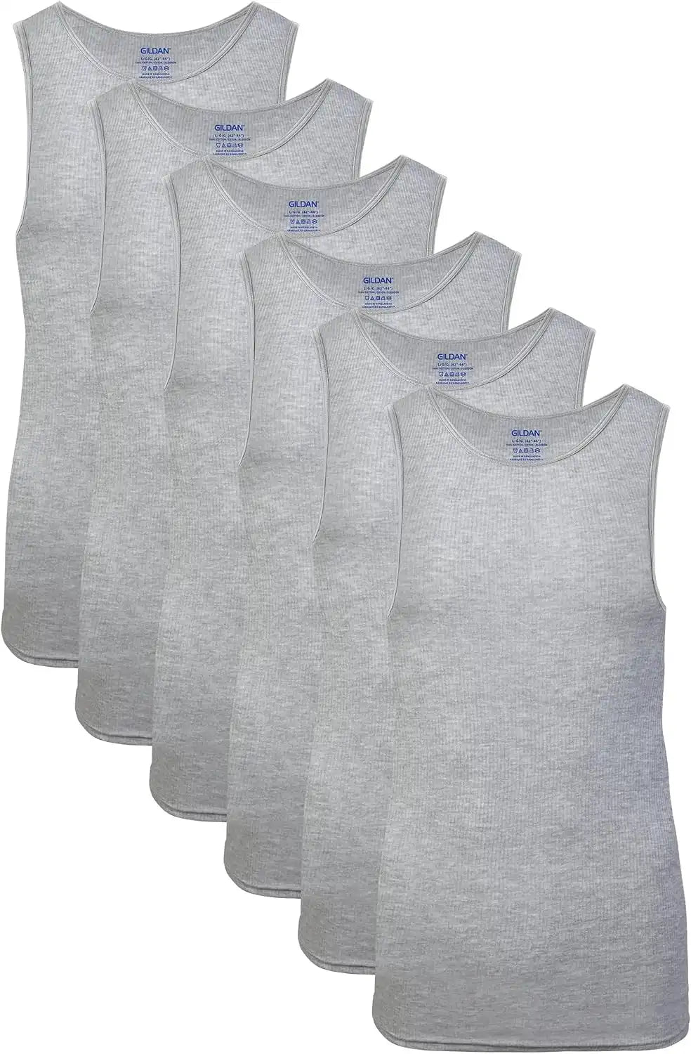 Gildan Men's A-Shirts Tanks Multipack