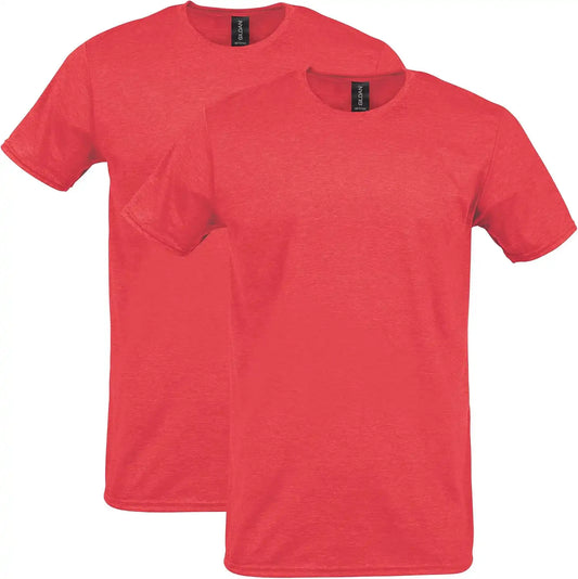 Gildan Adult Softstyle Cotton T-Shirt, Style G64000, Multipack