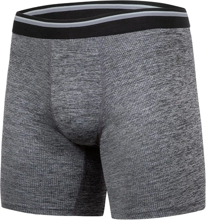 Gildan Men's Underwear Performance DriftKnit Modern Boxer Briefs, 2-Pack
