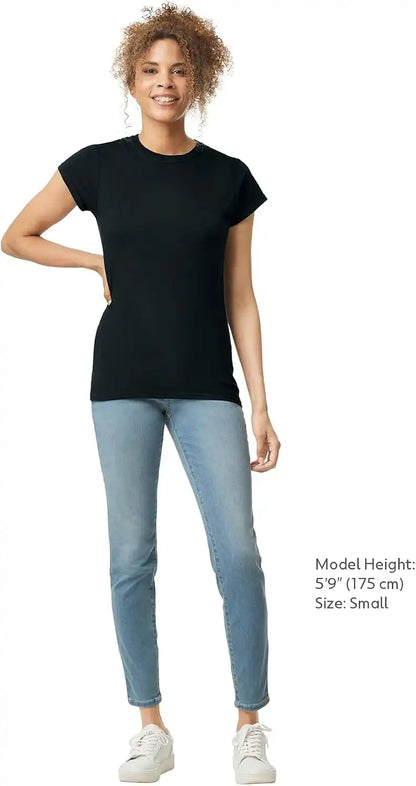 Gildan Womens Softstyle Cotton T-Shirt, Style G64000l, Multipack