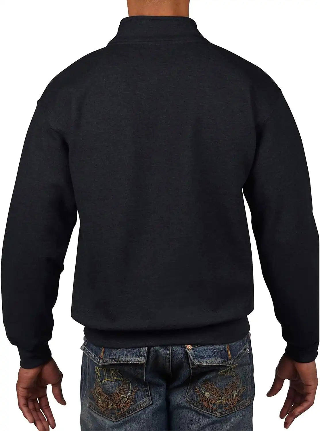 Gildan Adult Fleece Quarter-Zip Cadet Collar Sweatshirt, Style G18800