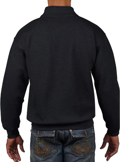 Gildan Adult Fleece Quarter-Zip Cadet Collar Sweatshirt, Style G18800