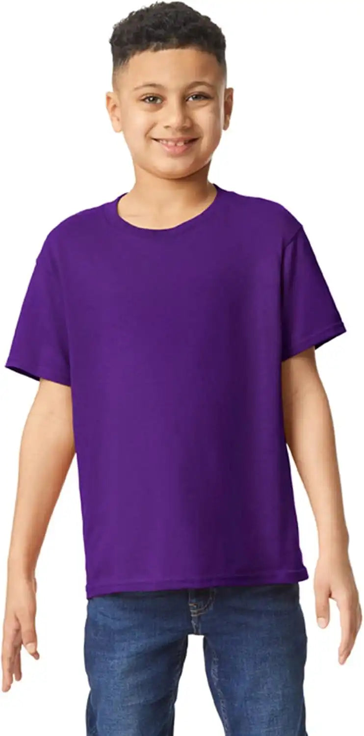 Gildan Unisex-Child Gildan Youth Heavy Cotton T-Shirt, Style G5000b, 2-Pack