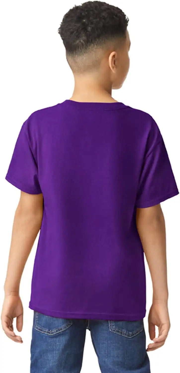 Gildan Unisex-Child Gildan Youth Heavy Cotton T-Shirt, Style G5000b, 2-Pack