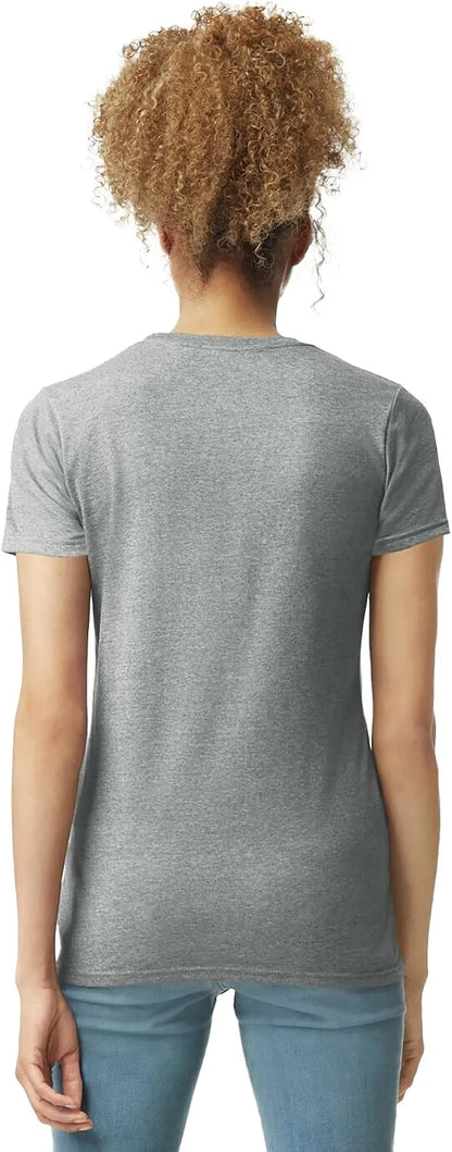 Gildan Womens Softstyle Cotton T-Shirt, Style G64000l, Multipack