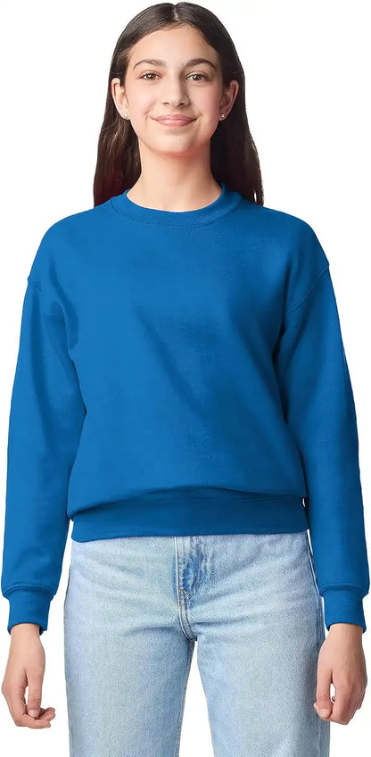 Gildan Kids' Fleece Crewneck Sweatshirt, Style G18000b