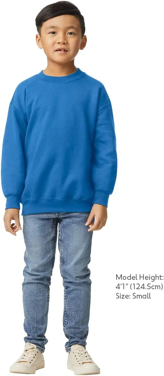 Gildan Kids' Fleece Crewneck Sweatshirt, Style G18000b