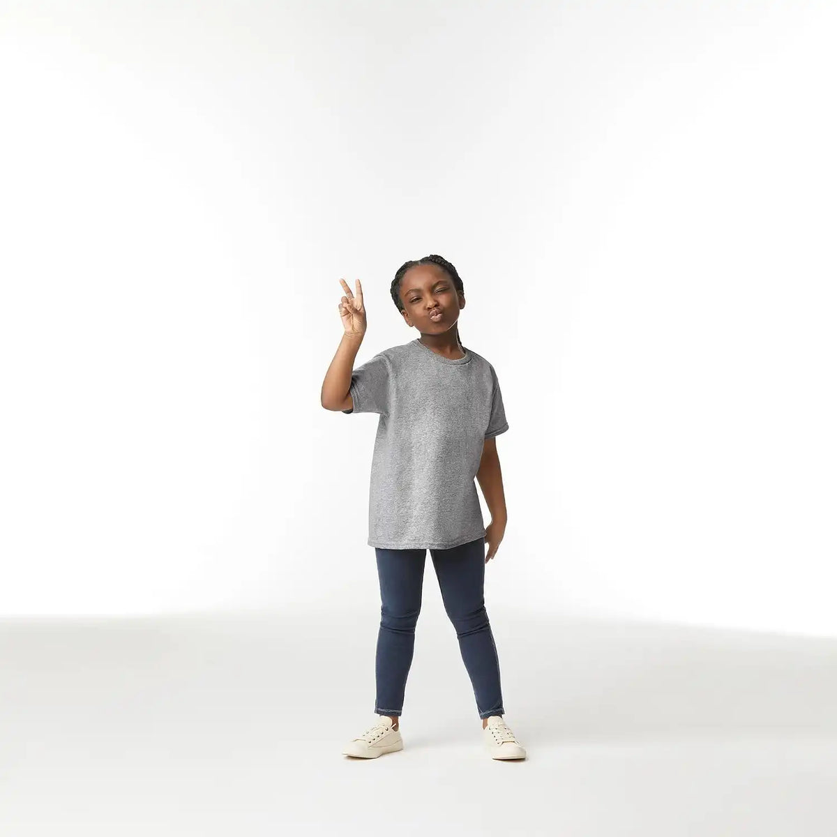 Gildan Youth Heavy Cotton T-Shirt, Style G5000B, 2-Pack