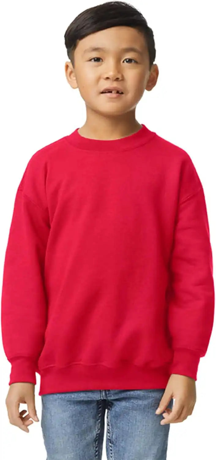 Gildan Kids' Fleece Crewneck Sweatshirt, Style G18000b