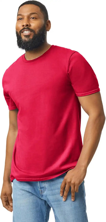 Gildan Adult Softstyle Cotton T-Shirt, Style G64000, Multipack
