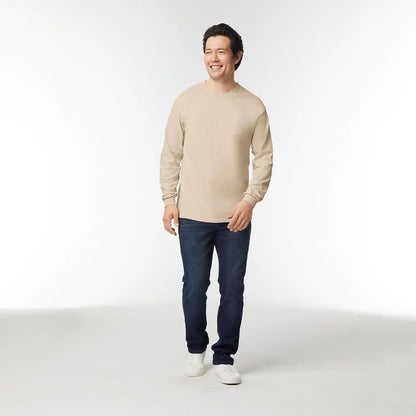 Gildan Adult Ultra Cotton Long Sleeve T-Shirt, Style G2400, Multipack