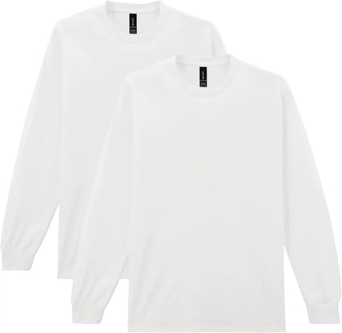 Gildan Youth Ultra Cotton Long Sleeve T-Shirt, Style G2400B, 2-Pack