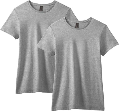Gildan Womens Softstyle Cotton T-Shirt, Style G64000l, Multipack