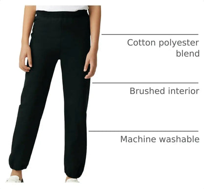 Gildan Youth Elastic Bottom Sweatpants, Style G18200B