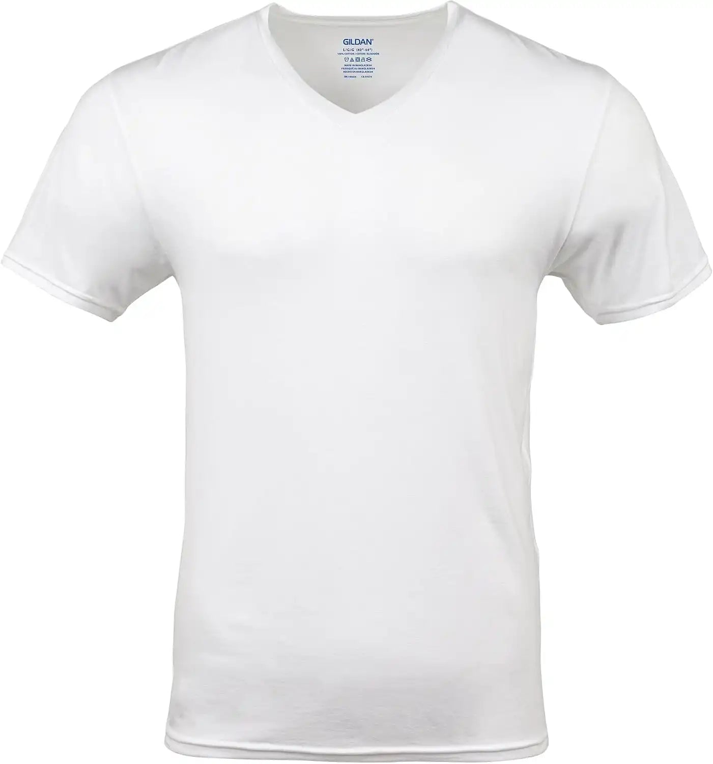 Gildan Men's V-Neck T-Shirts, Multipack, Style G1103