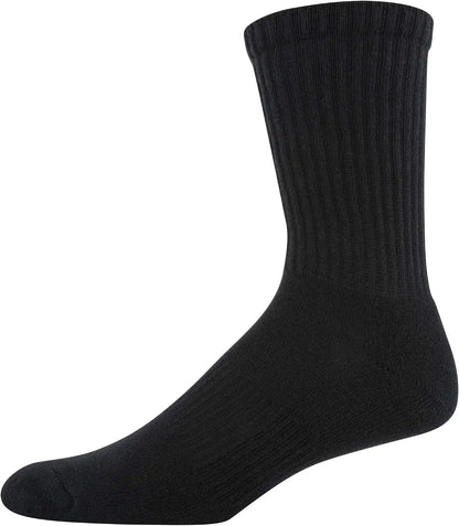 Gildan Men's Active Cotton Crew Socks (10-Pack)