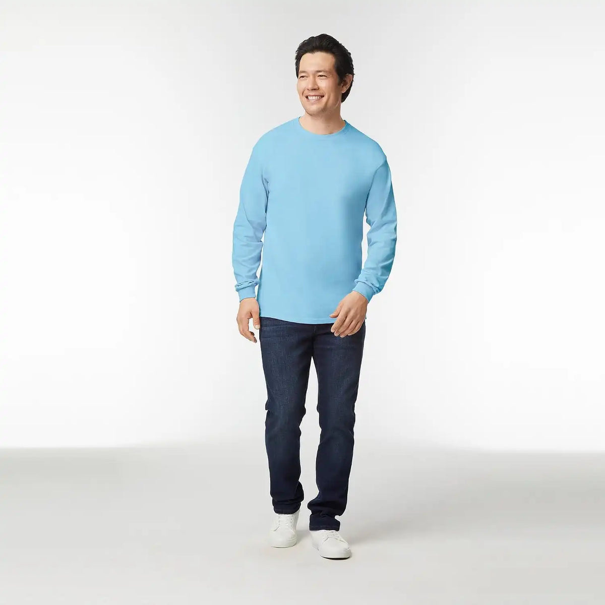 Gildan Adult Ultra Cotton Long Sleeve T-Shirt, Style G2400, Multipack