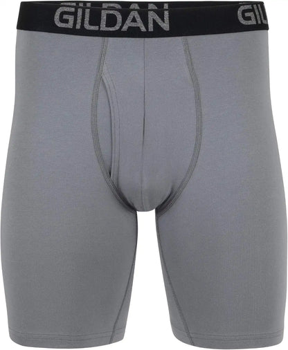 Gildan Men's Underwear Cotton Stretch Boxer Briefs, Multipack