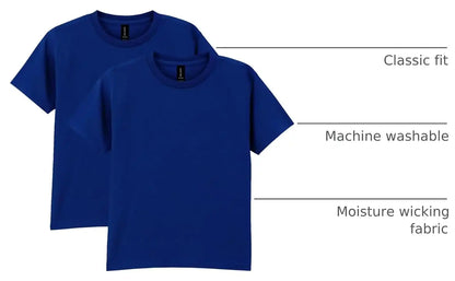 Gildan Youth DryBlend T-Shirt, Style G8000B, 2-Pack