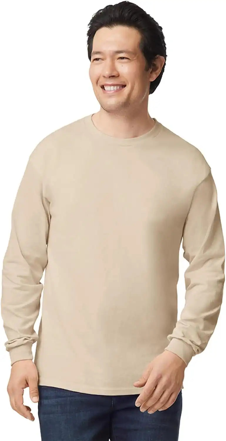 Gildan Adult Ultra Cotton Long Sleeve T-Shirt, Style G2400, Multipack