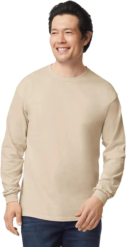 Gildan Adult Ultra Cotton Long Sleeve T-Shirt, Style G2400, Multipack