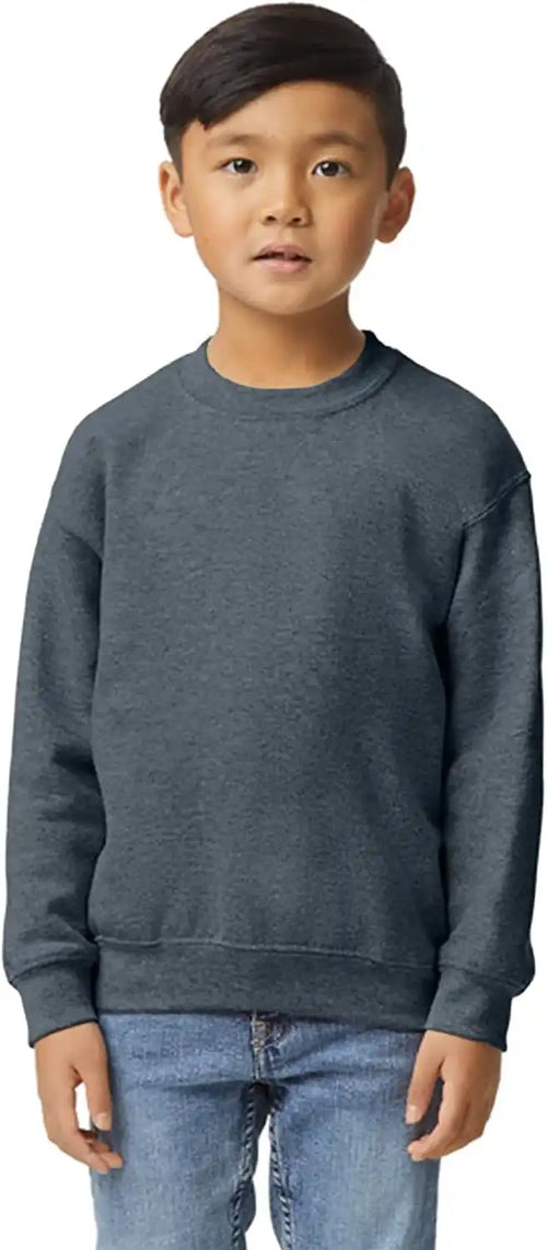 Gildan Kids' Fleece Crewneck Sweatshirt, Style G18000b