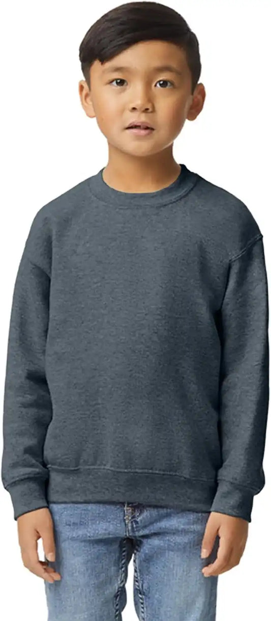 Gildan Kids' Fleece Crewneck Sweatshirt, Style G18000b