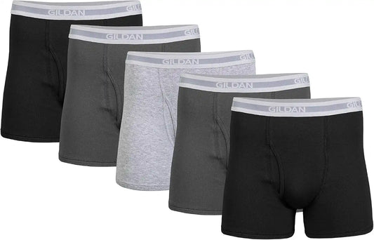 Gildan mens Underwear Boxer Briefs, Multipack