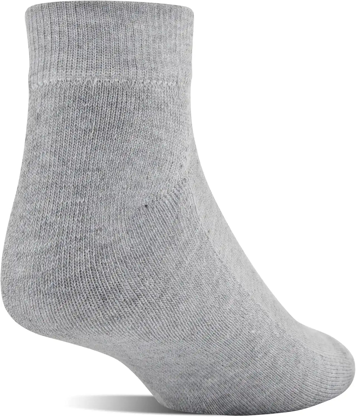 Gildan Men's Polyester Half Cushion Low Cut Socks, 12-pack