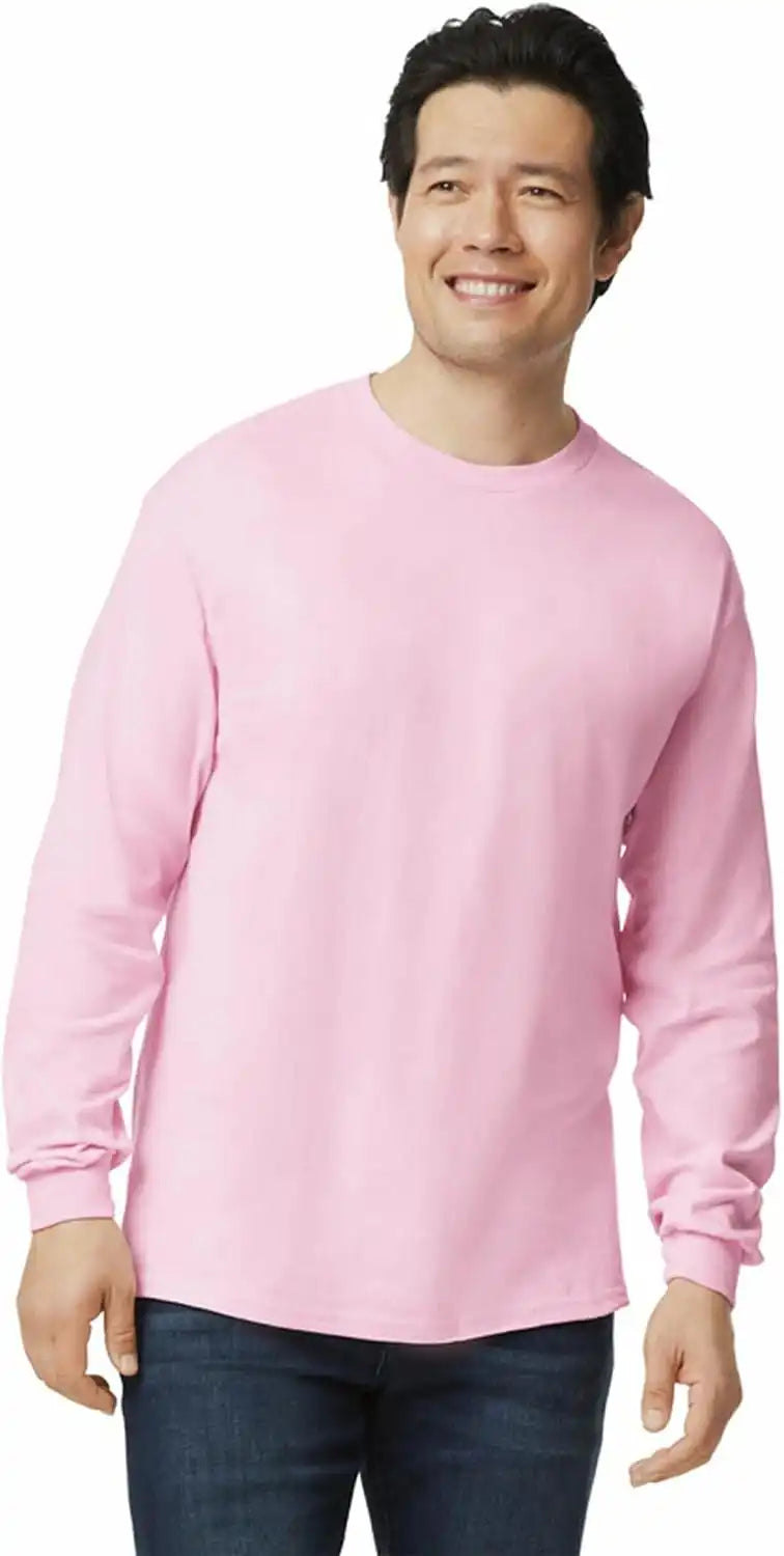 Gildan Adult Ultra Cotton Long Sleeve T-Shirt, Style G2400, Multipack