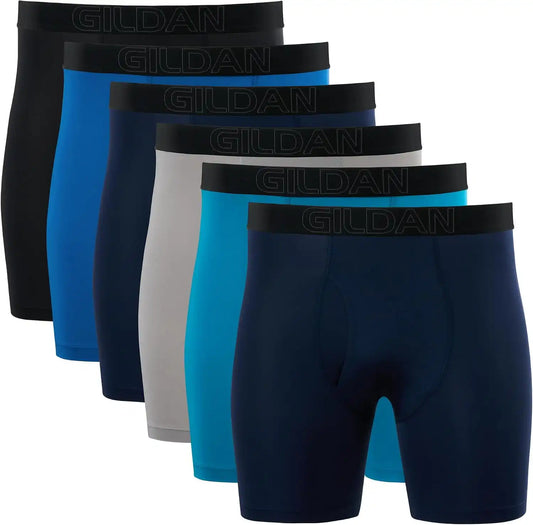 Gildan Men's Performance Underwear Boxer Briefs