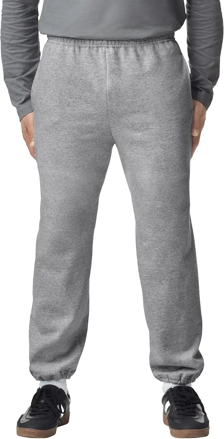 Gildan Adult Fleece Elastic Bottom Sweatpants with Pockets, Style G18100