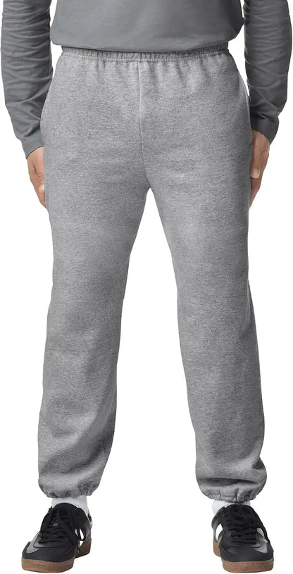Gildan Adult Fleece Elastic Bottom Sweatpants with Pockets, Style G18100