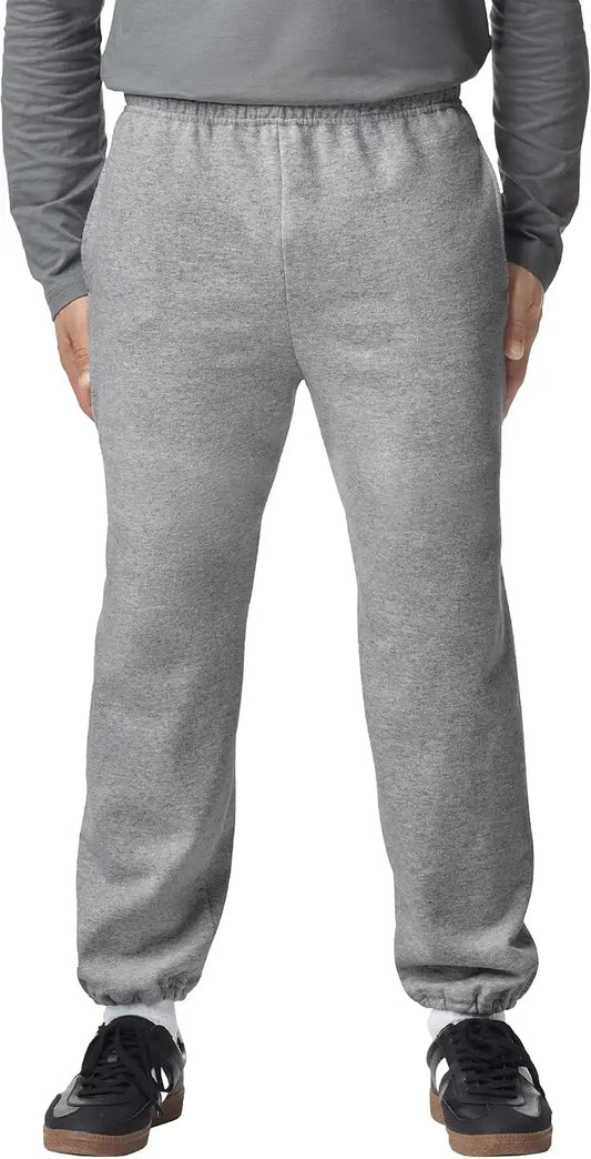 Gildan Adult Fleece Elastic Bottom Sweatpants with Pockets, Style G18100