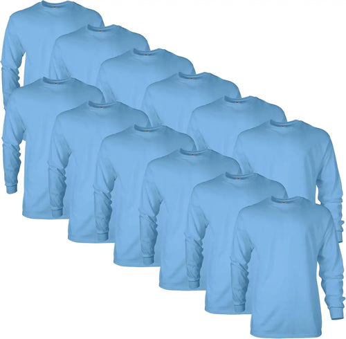 Gildan Adult Ultra Cotton Long Sleeve T-Shirt, Style G2400, Multipack