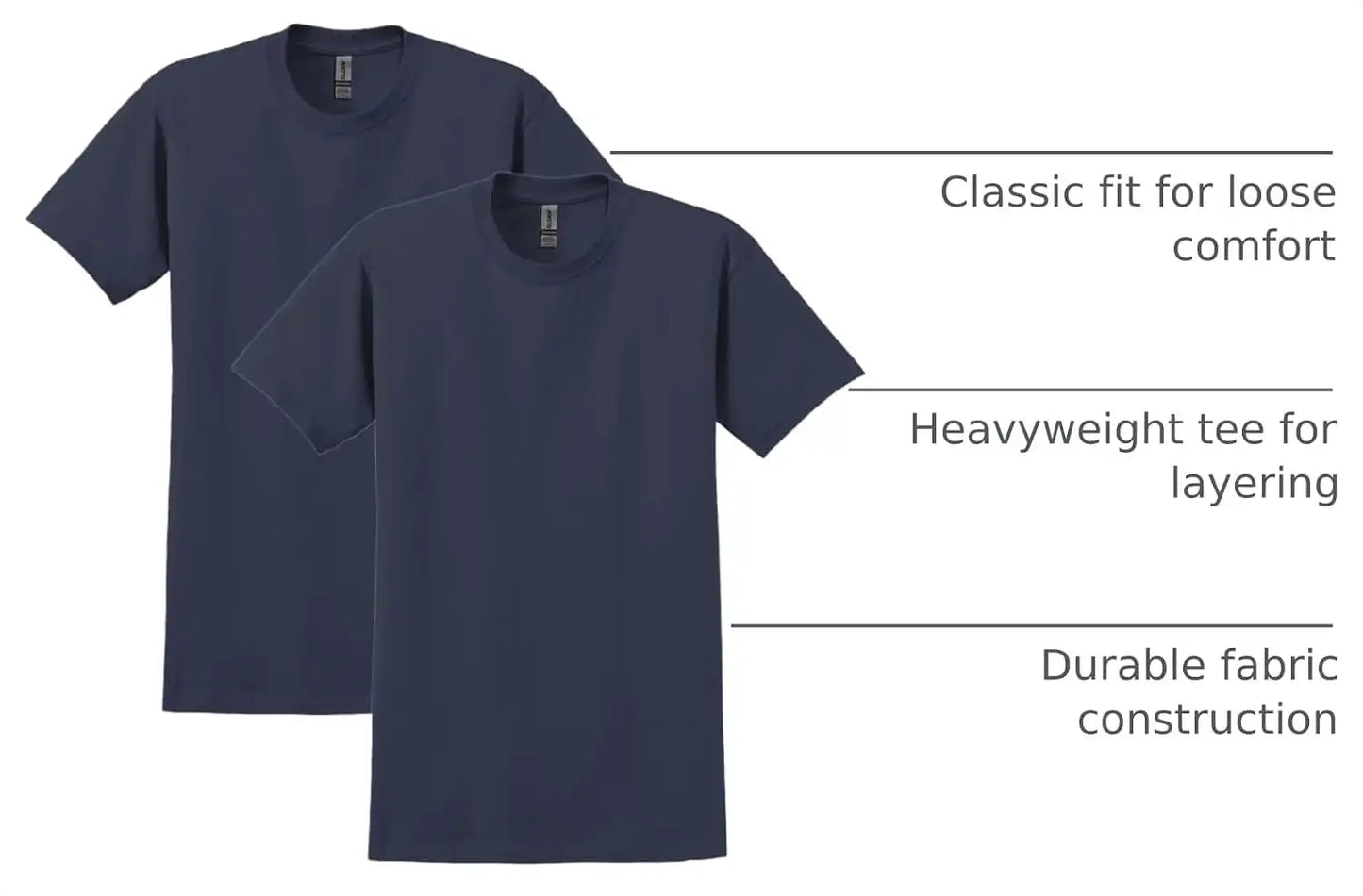 Gildan Adult Ultra Cotton T-Shirt, Style G2000, Multipack