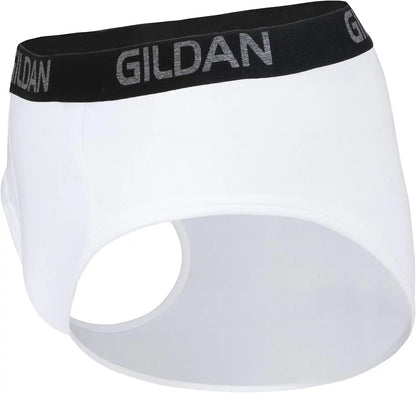 Gildan Men's Underwear Cotton Stretch Briefs, 5-Pack